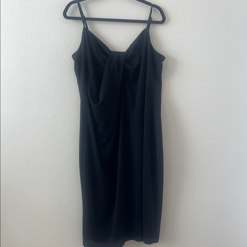City Chic Black Strapless Dress